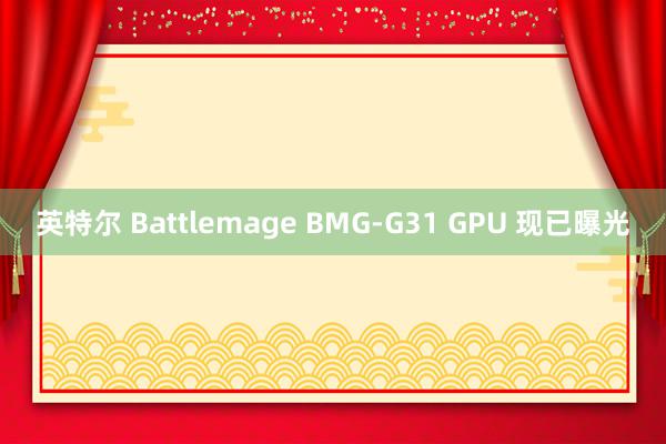 英特尔 Battlemage BMG-G31 GPU 现已曝光